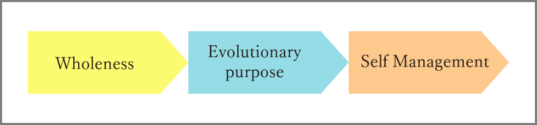 3つのブレイクスルー（Wholeness, Evolutionary purpose, Self Management）